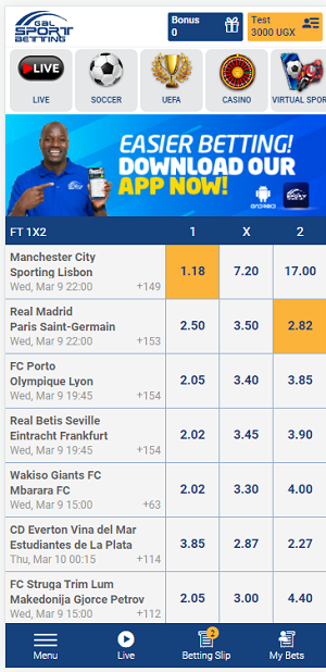 bet selection GSB