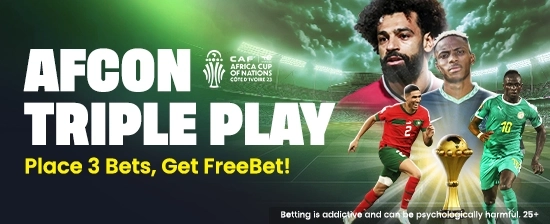 AFCON Triple Play FreeBet | help.gsb.ug