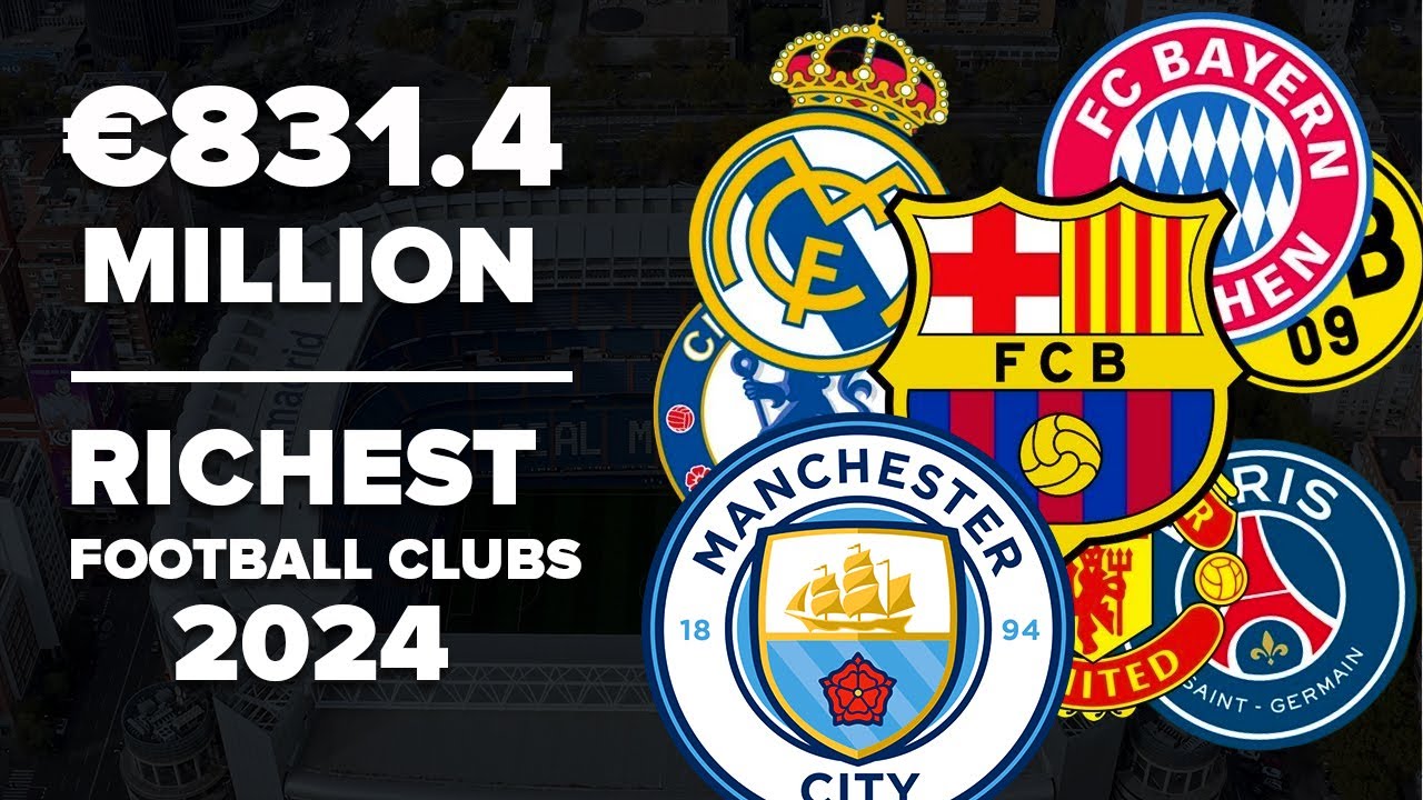 Top 10 Richest Football Clubs in the World: 2024 Rankings | GSB